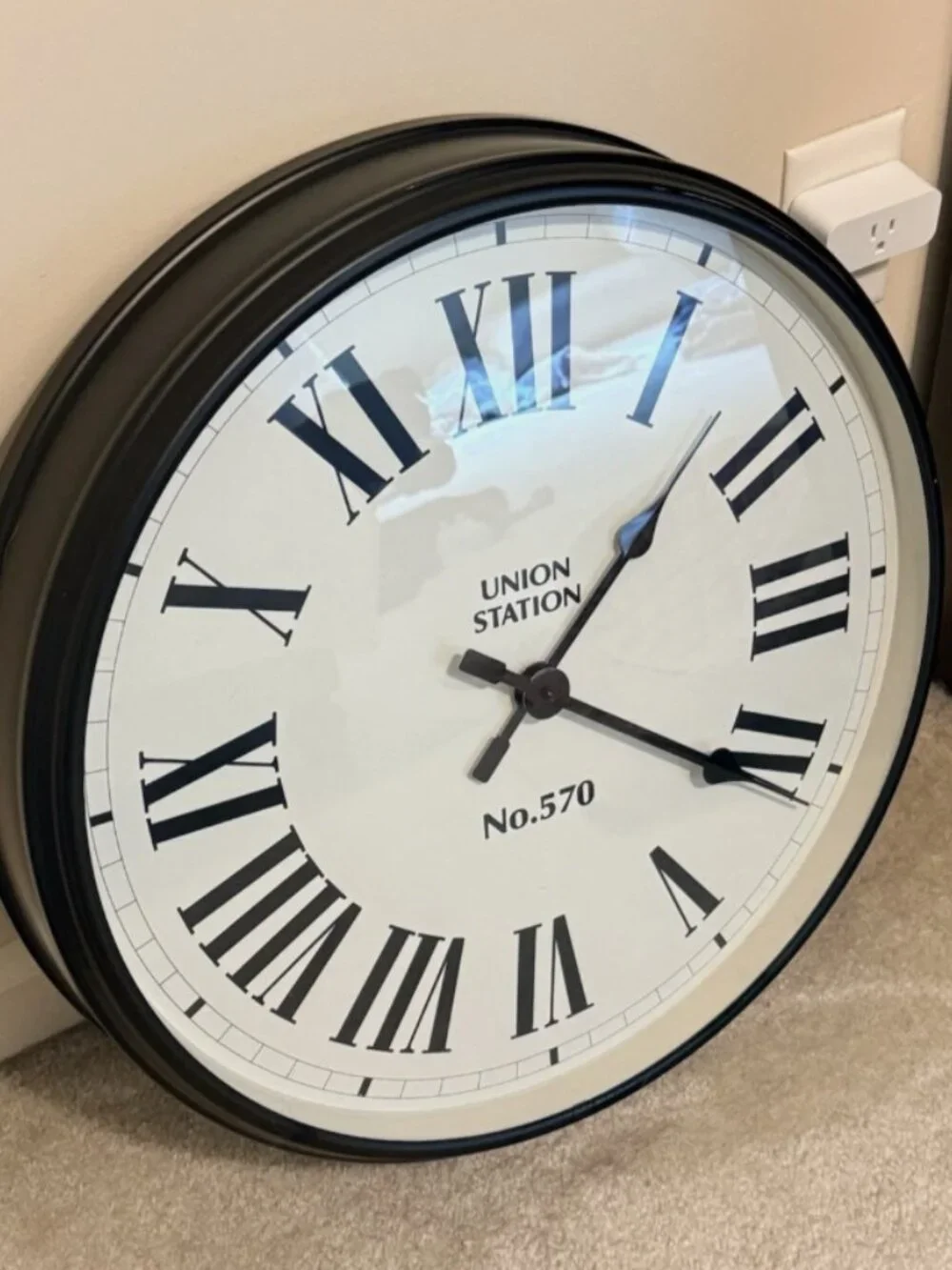 Pottery Barn Union Station Wall Clock | Large 22